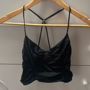 NWOT URBAN OUTFITTERS RUCHED CROP TOP